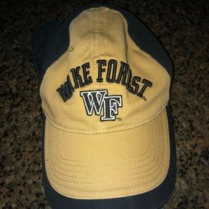 Vintage wake forest university hat NCAA o/s